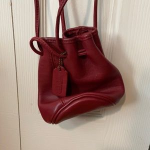 Red Coach Crossbody used